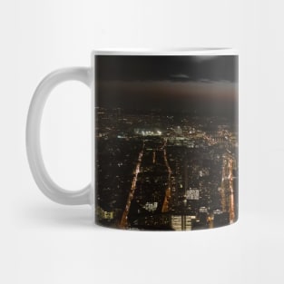 Paris Seine River Nighttime City Lights Mug